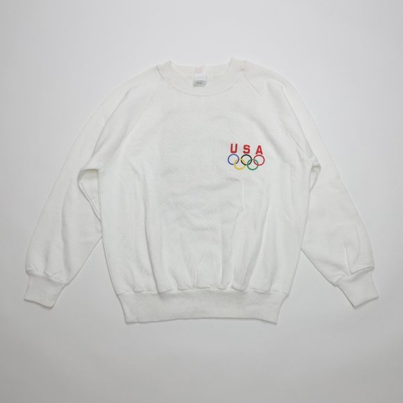 Vtg USA 1988 Summer Olympics Crewneck Sweatshirt L - Picture 2 of 9